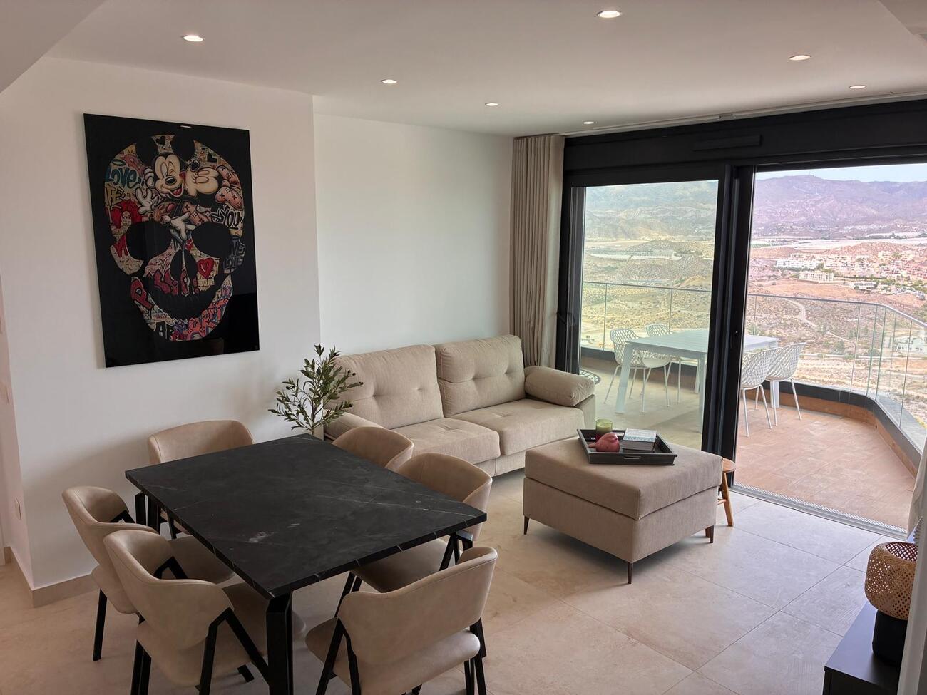 Garden in apartment for sale in Aguilas