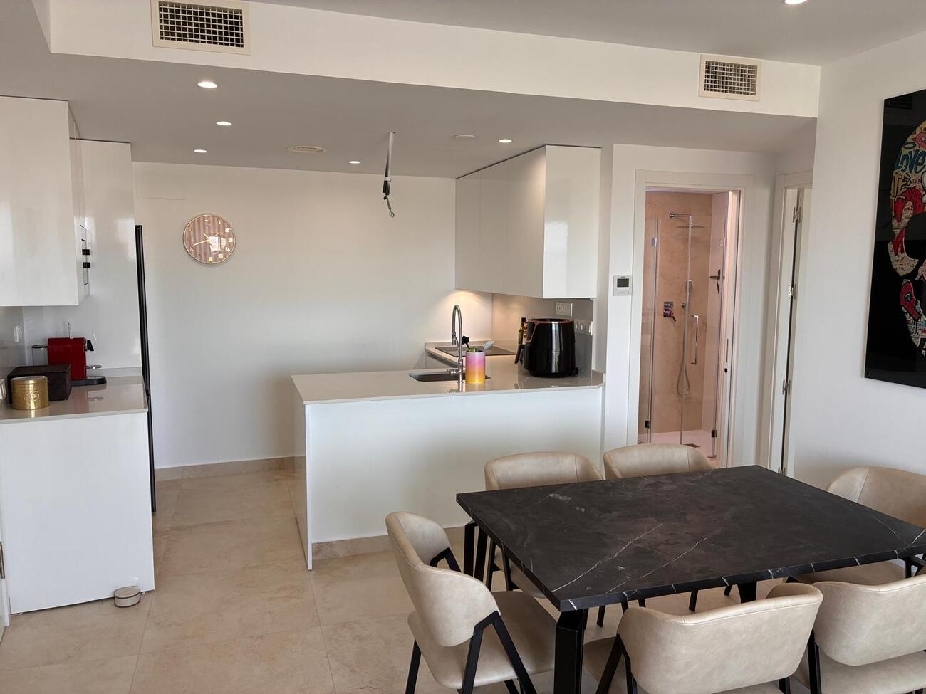 Terrace in apartment for sale in Aguilas