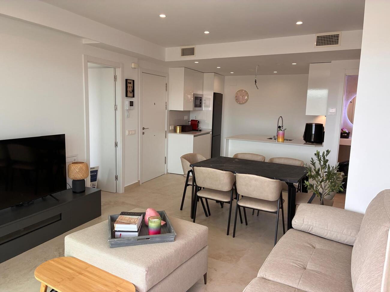 Dining area in apartment for sale in Aguilas