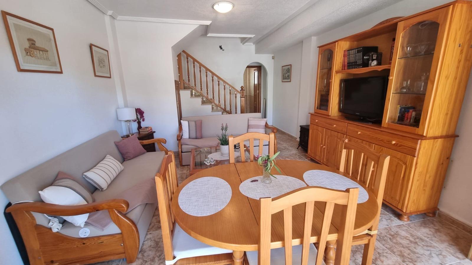 Garden in duplex for sale in Orihuela Costa