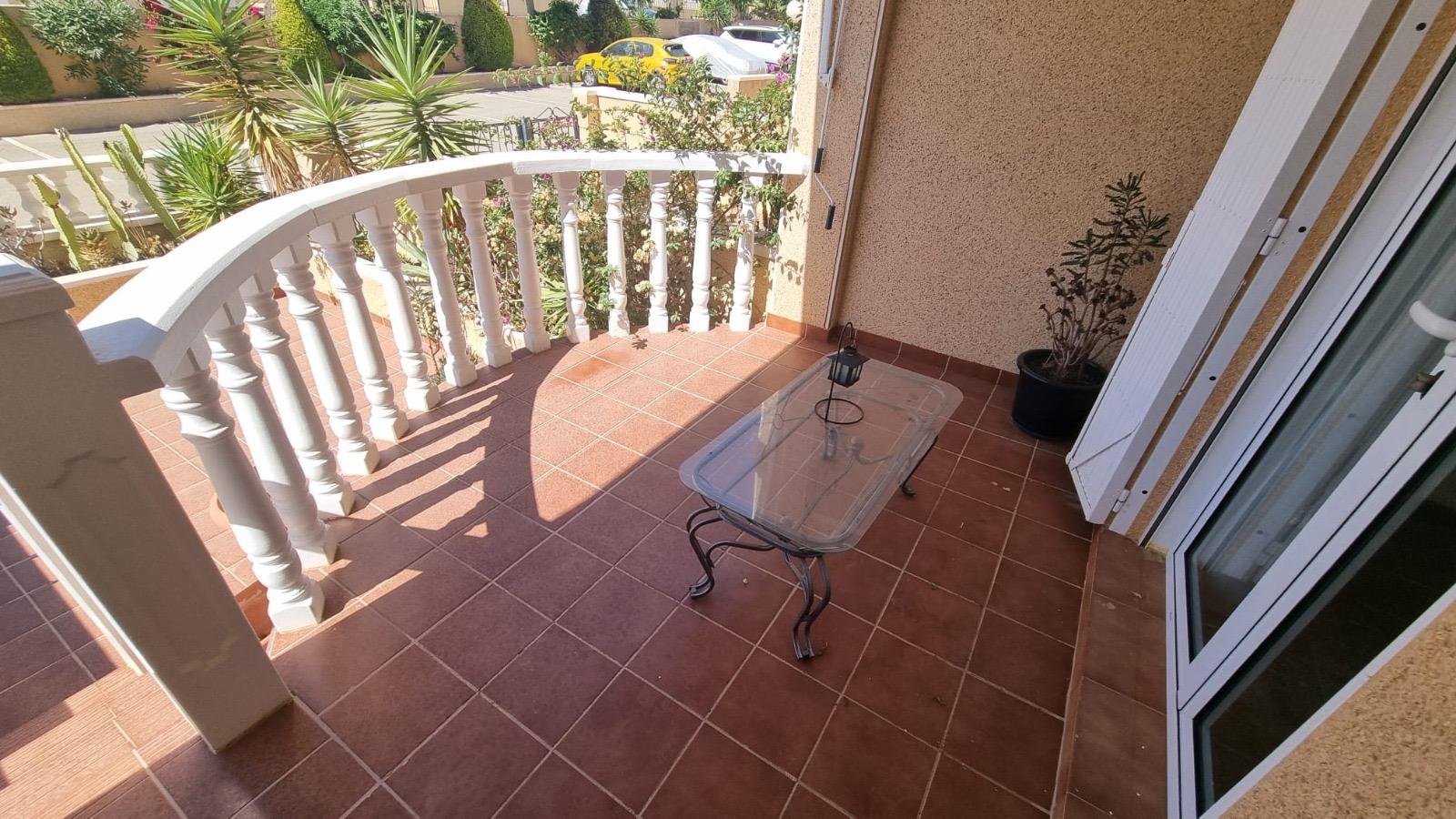 Garden in duplex for sale in Orihuela Costa