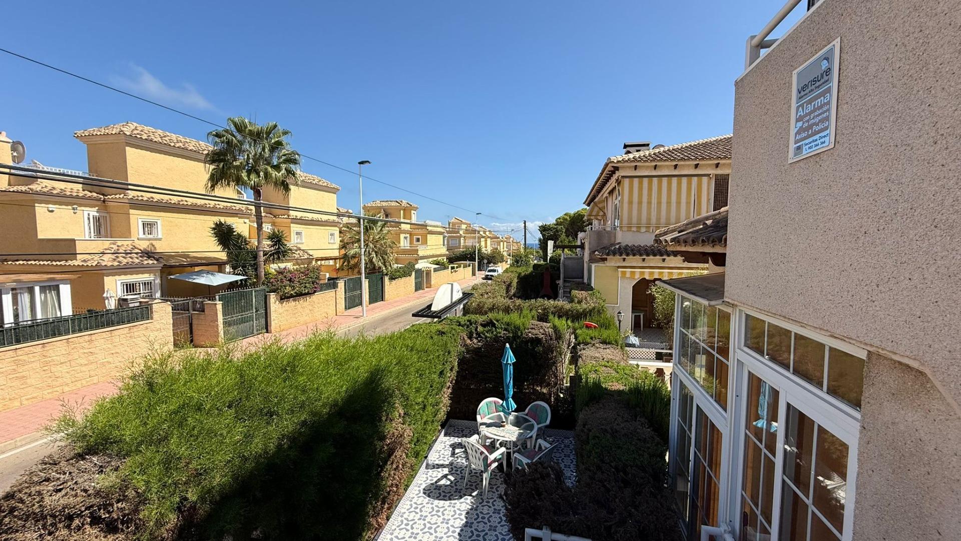 Exterior view in bungalow for sale in Torrevieja