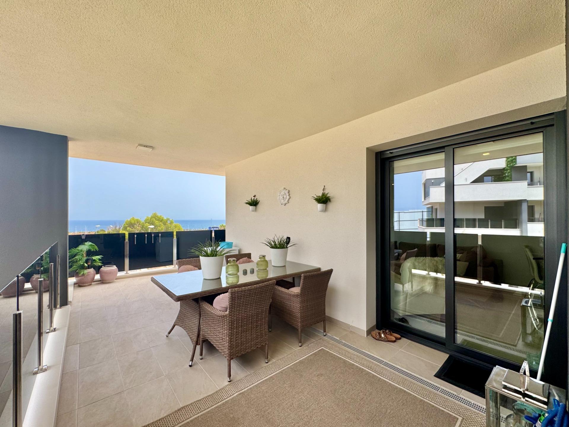 Living room in apartment for sale in Orihuela Costa