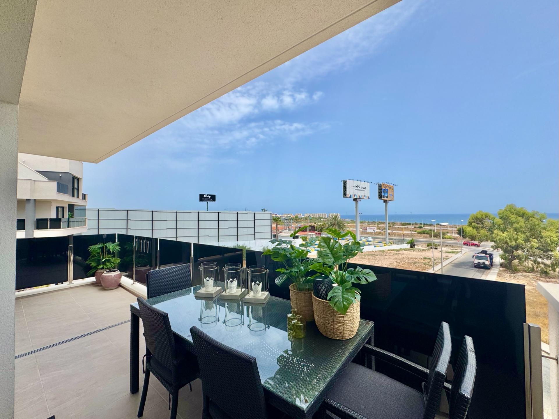 Master bedroom in apartment for sale in Orihuela Costa