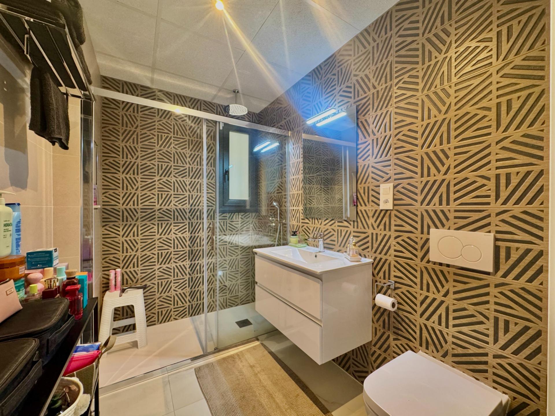 Pool area in apartment for sale in Orihuela Costa