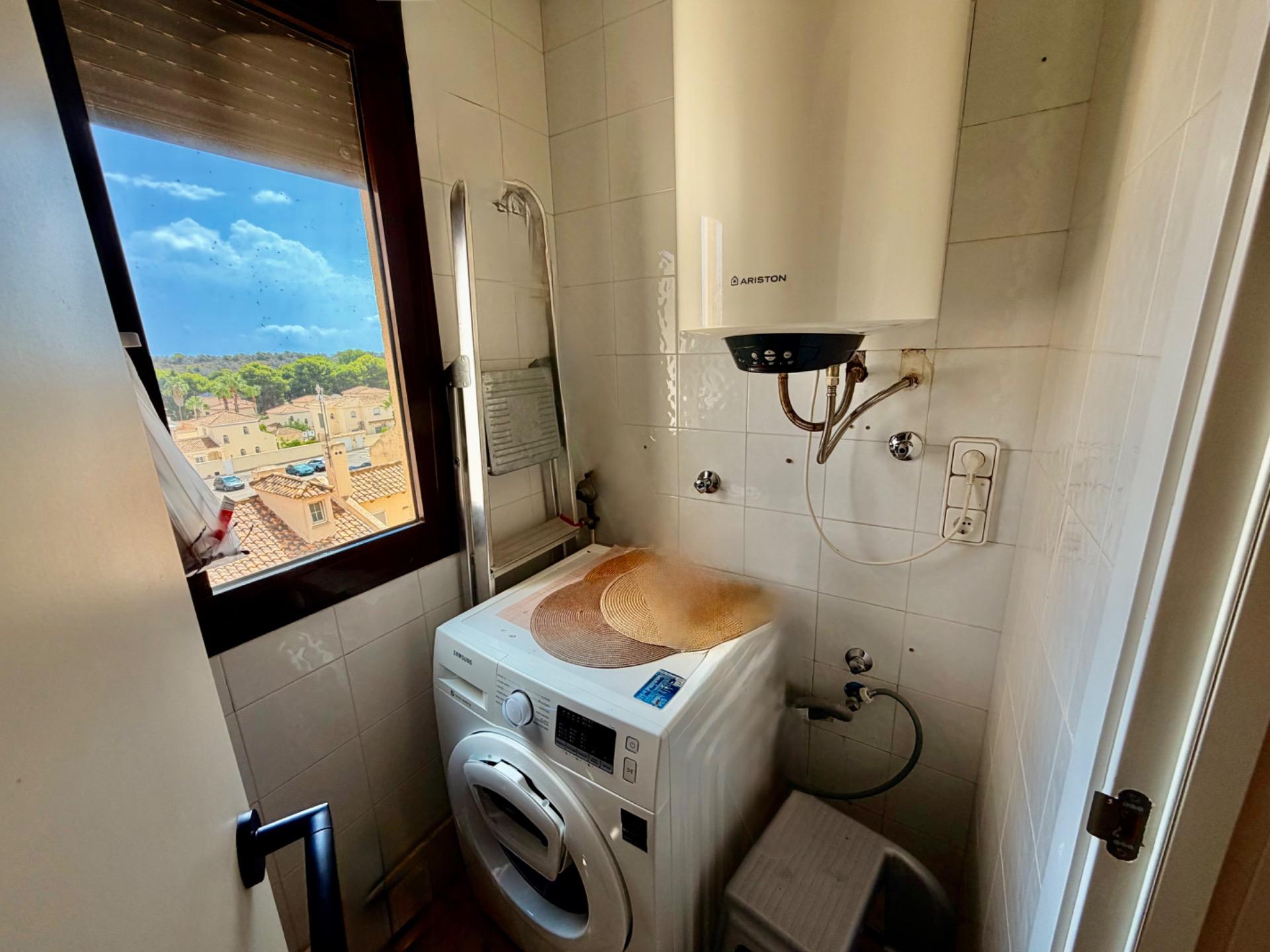 Pool area in apartment for sale in Orihuela Costa