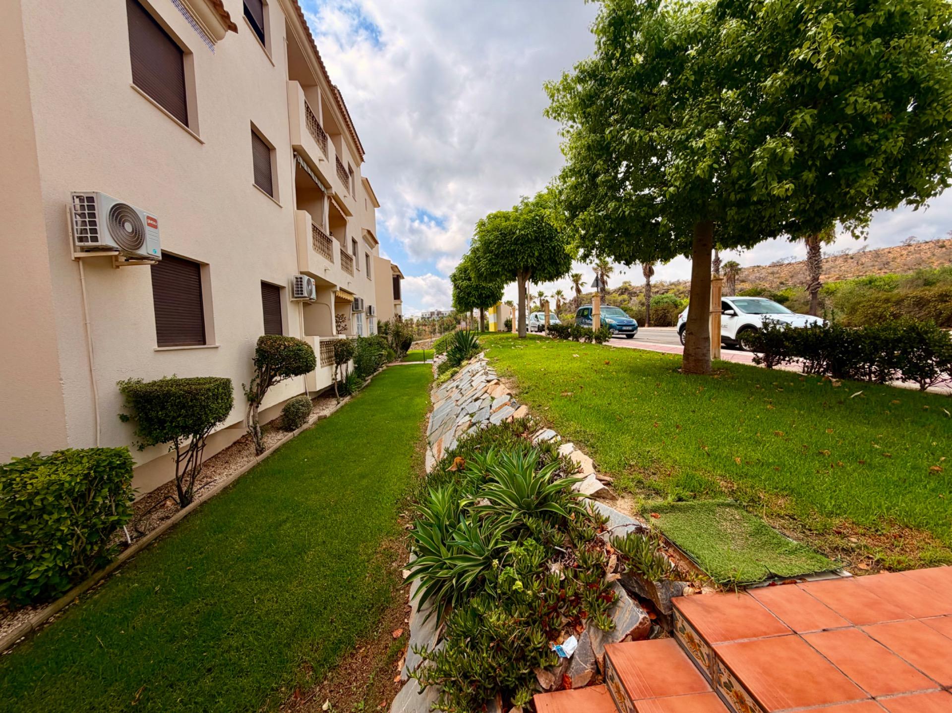Pool area in apartment for sale in Orihuela Costa