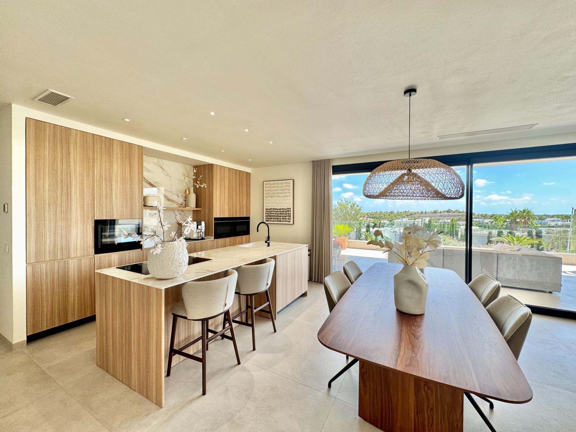 Pool area in apartment for sale in Orihuela