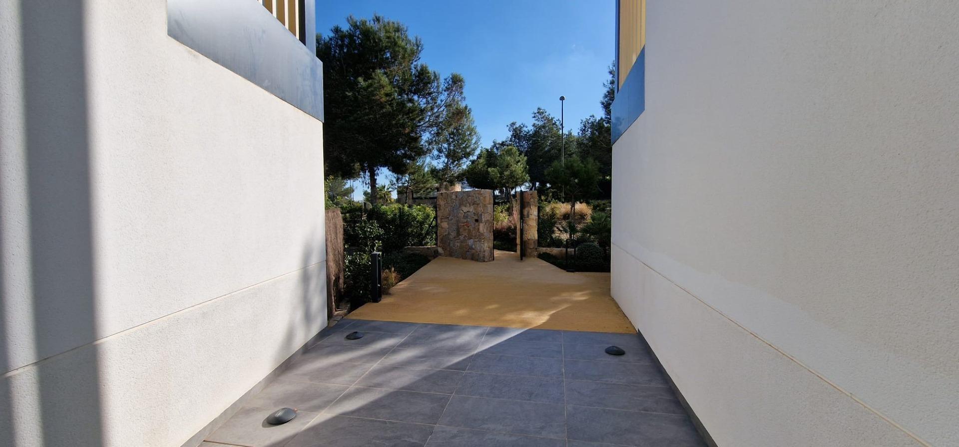 Pool area in apartment for sale in Orihuela