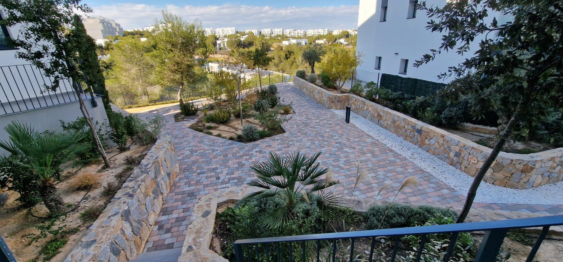 Garden in apartment for sale in Orihuela