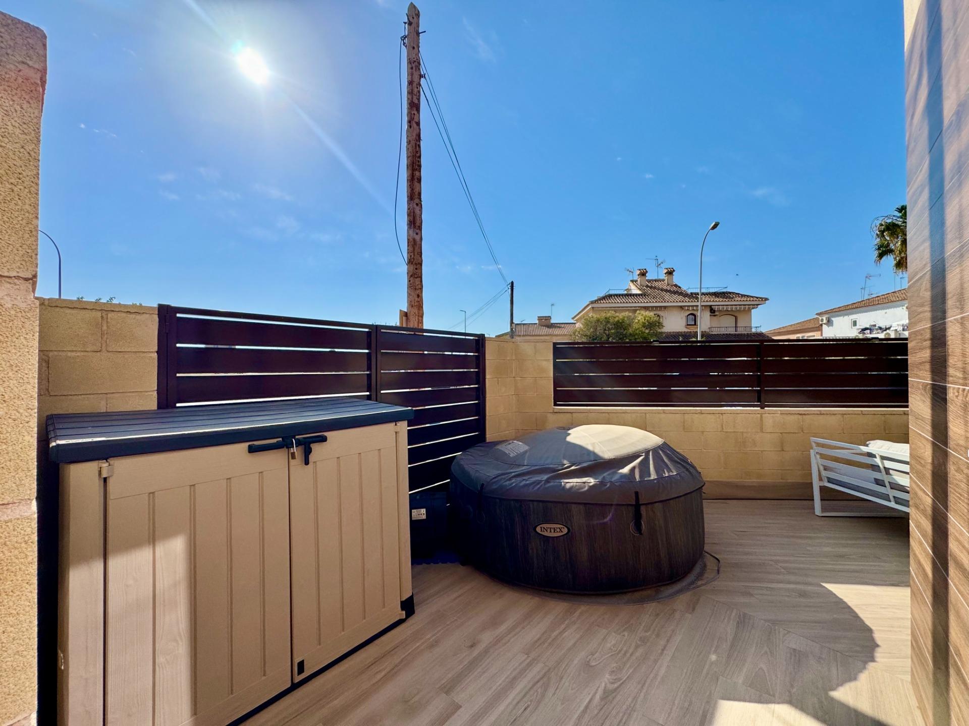 Terrace in apartment for sale in Santiago de la Ribera