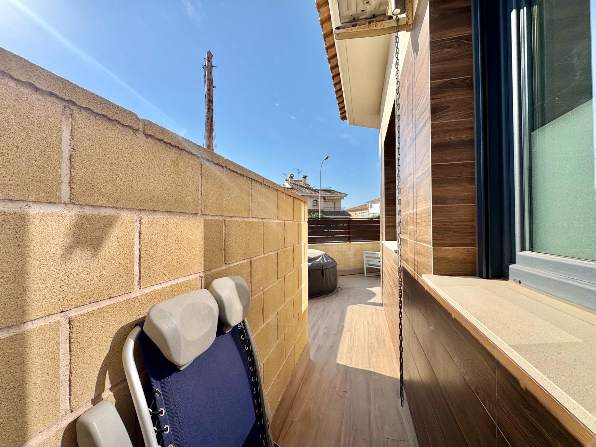 Dining area in apartment for sale in Santiago de la Ribera