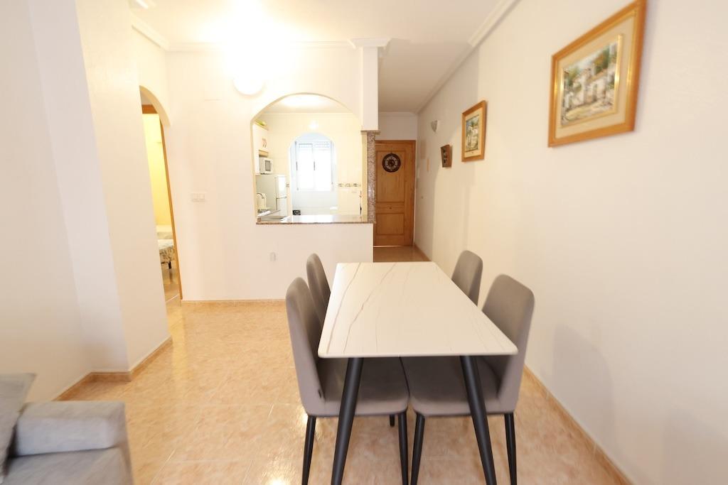 Pool area in apartment for sale in Torrevieja