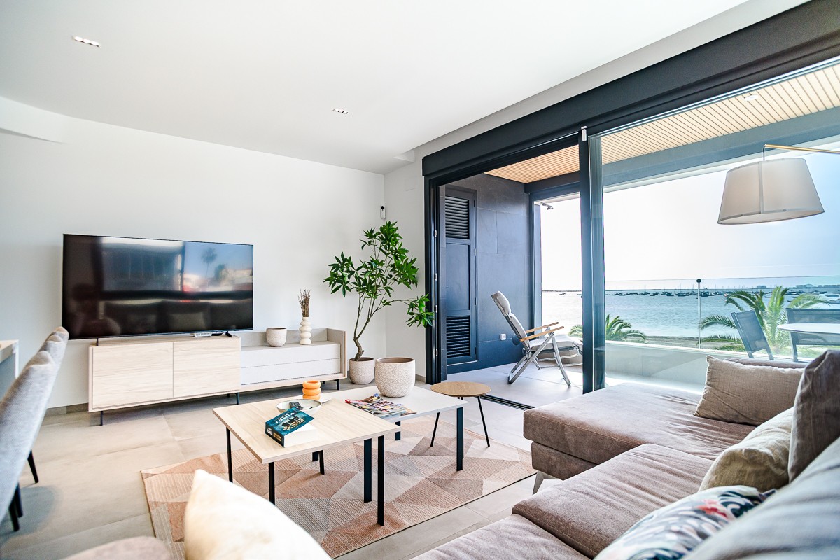 Garden in apartment for sale in Lo Pagan