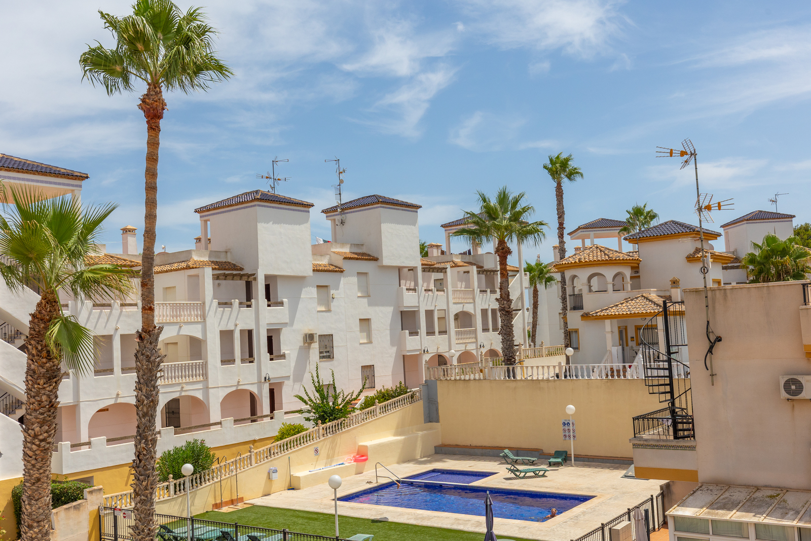 Garden in apartment for sale in Orihuela