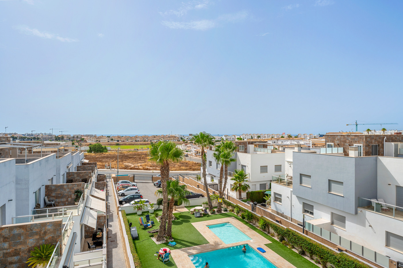 Exterior view in bungalow for sale in Orihuela Costa
