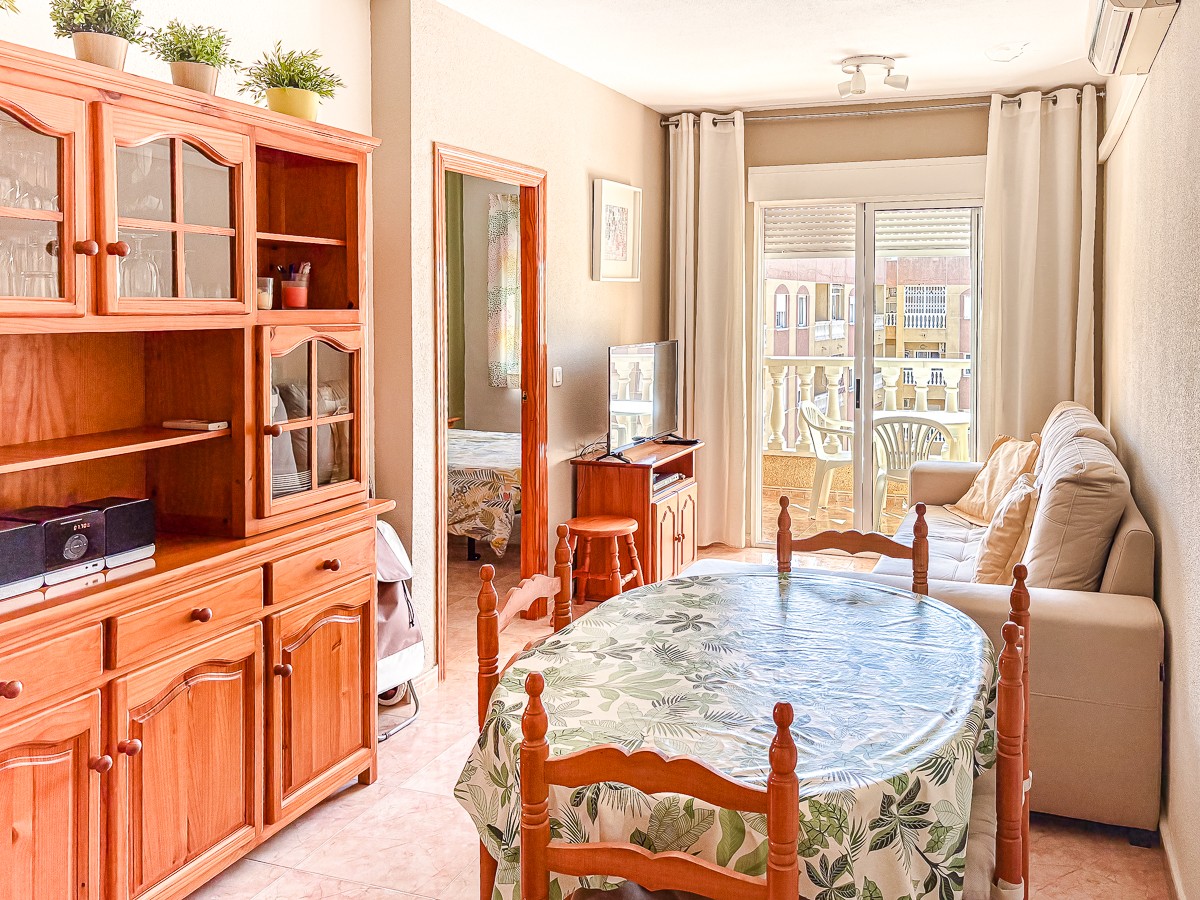 Pool area in apartment for sale in Torrevieja