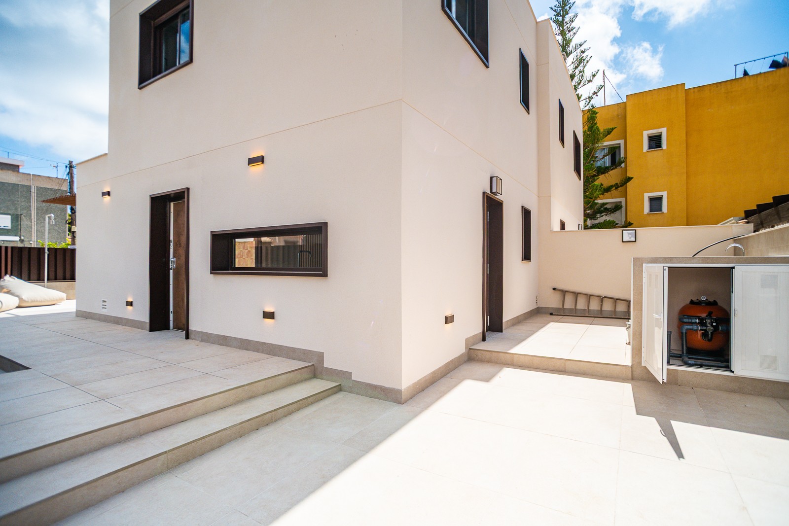 Living room in villa for sale in San Javier