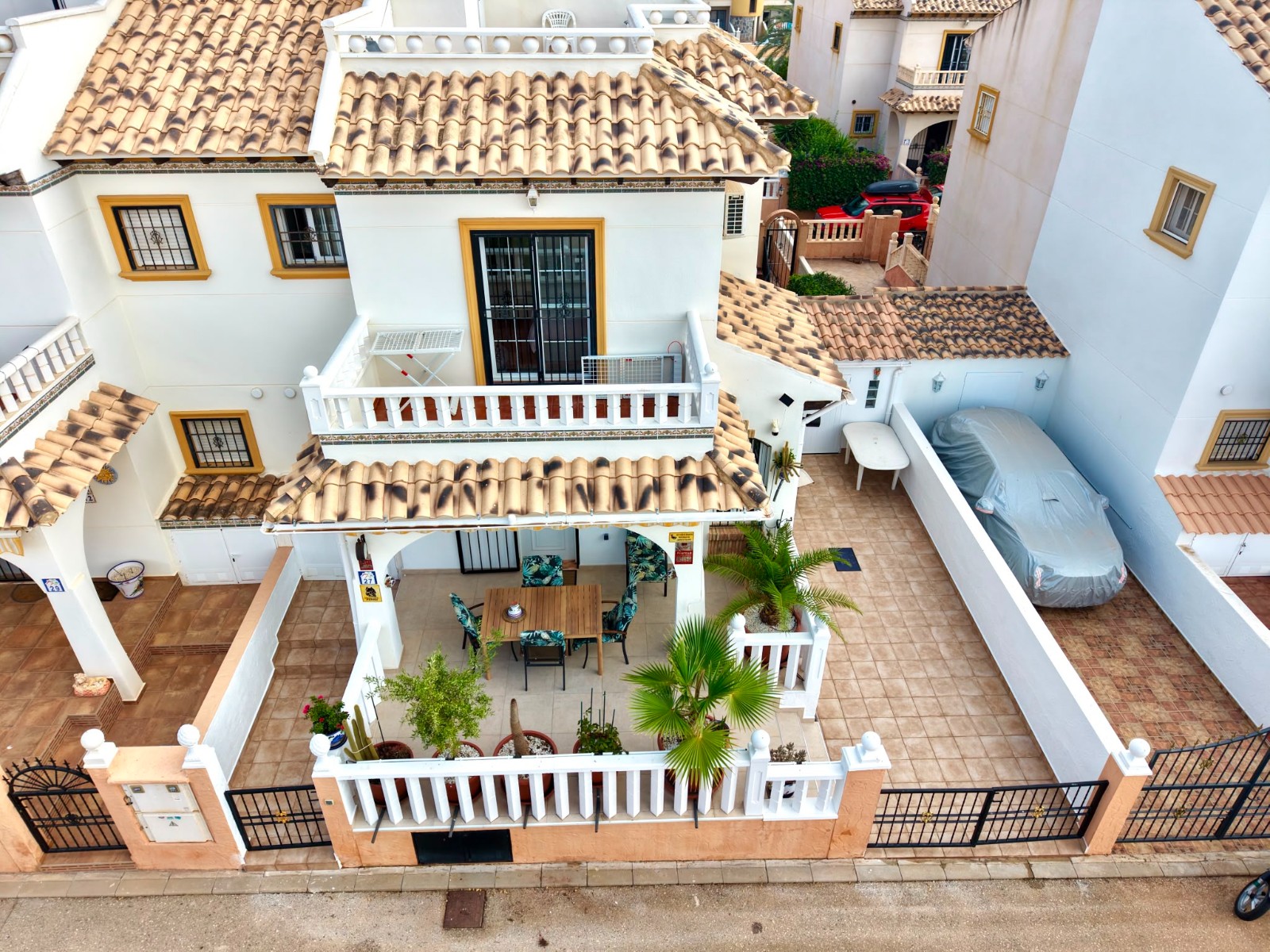 Terrace in terraced for sale in Cabo Roig