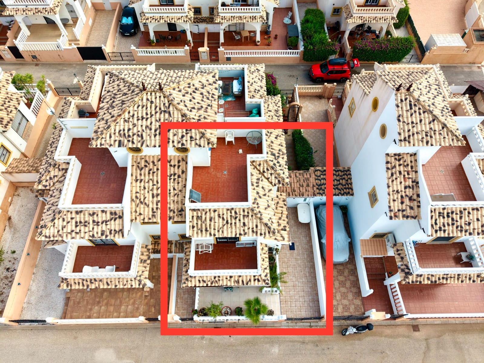 Living room in terraced for sale in Cabo Roig