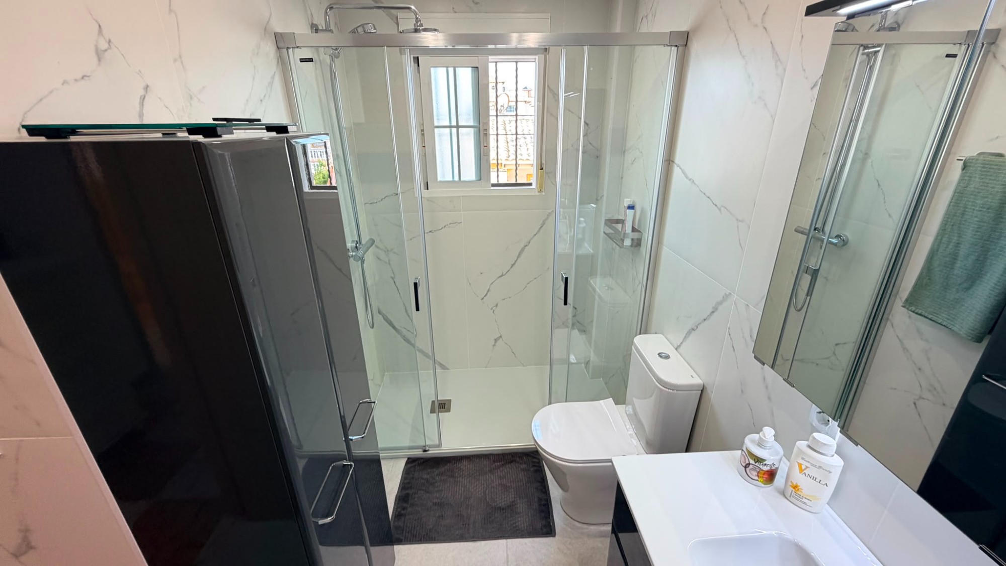 Master bedroom in terraced for sale in Cabo Roig