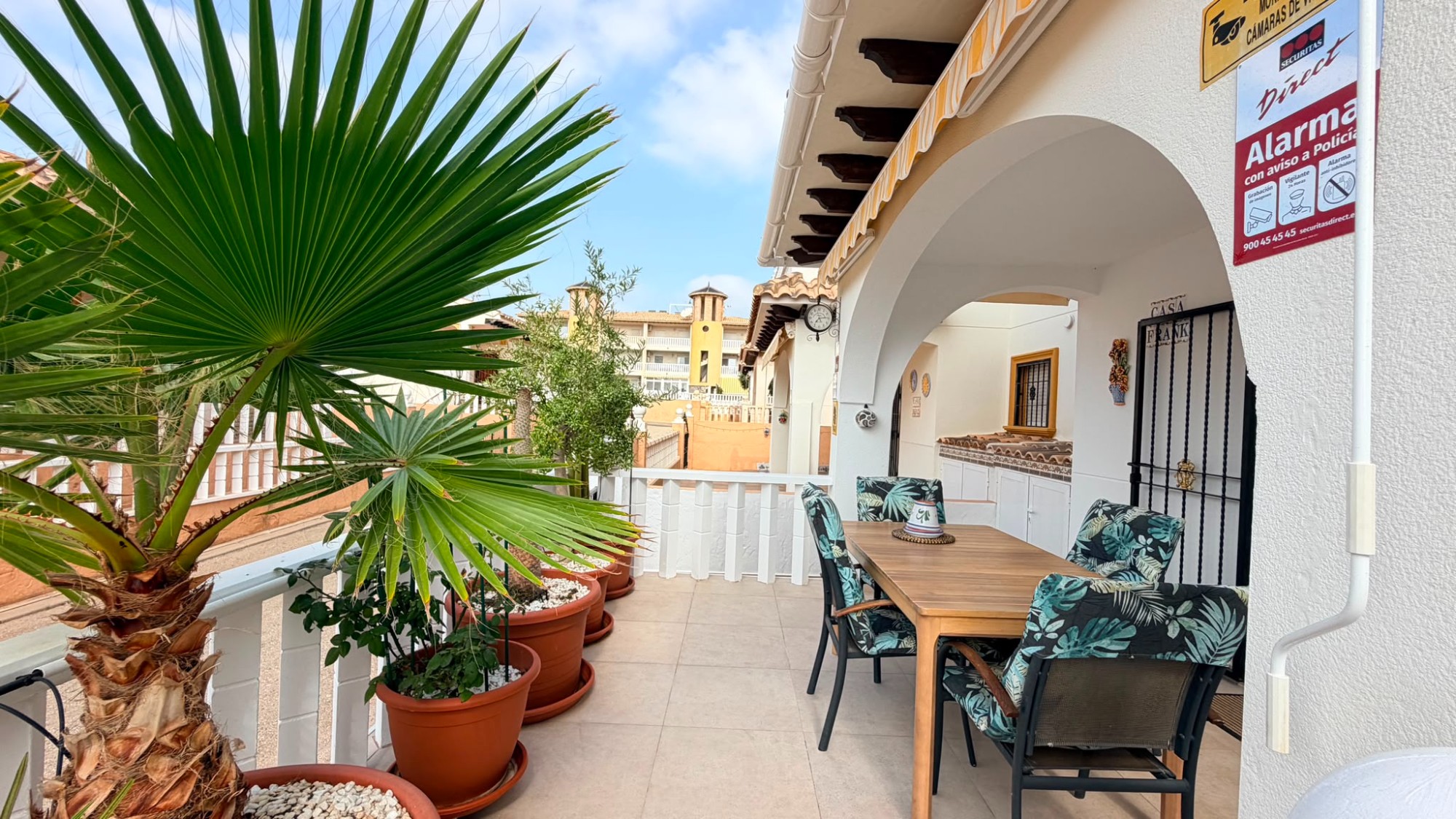 Dining area in terraced for sale in Cabo Roig
