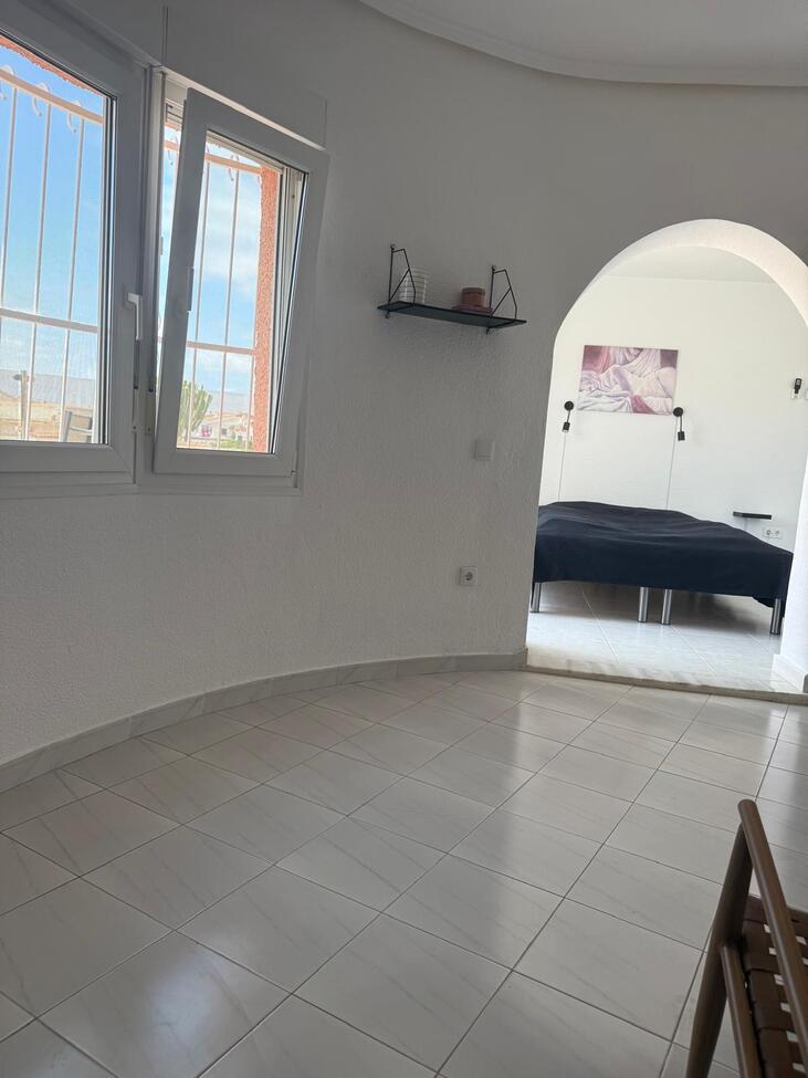 Pool area in villa for sale in Ciudad Quesada