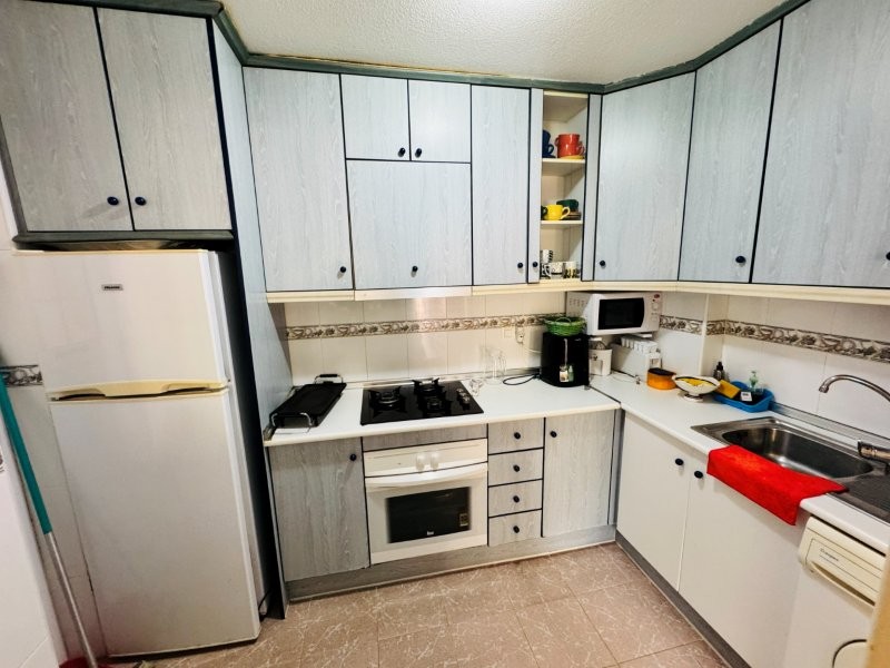 Pool area in apartment for sale in La Mata