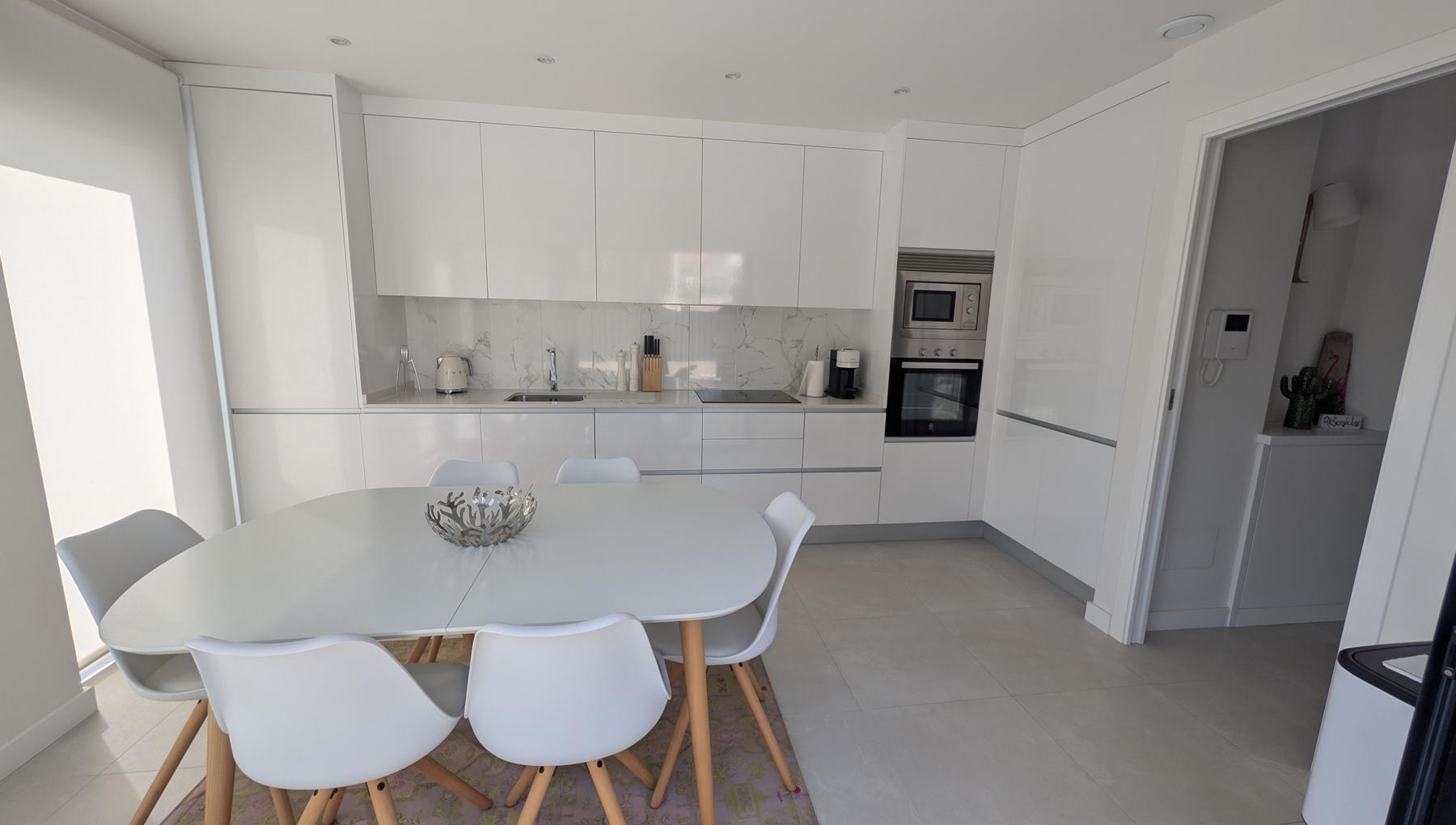 Kitchen in villa for sale in Santiago de la Ribera