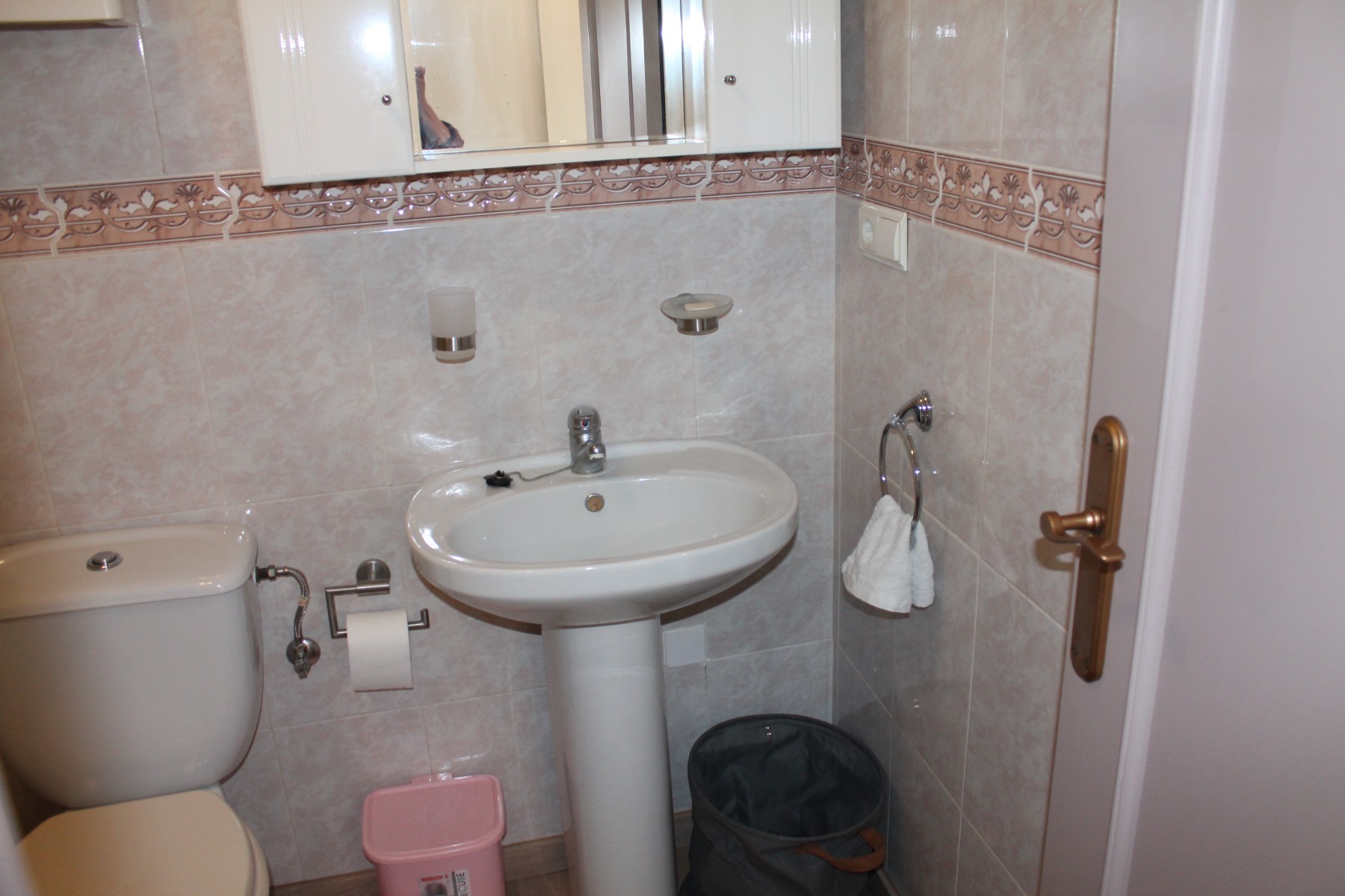 Pool area in apartment for sale in Orihuela Costa