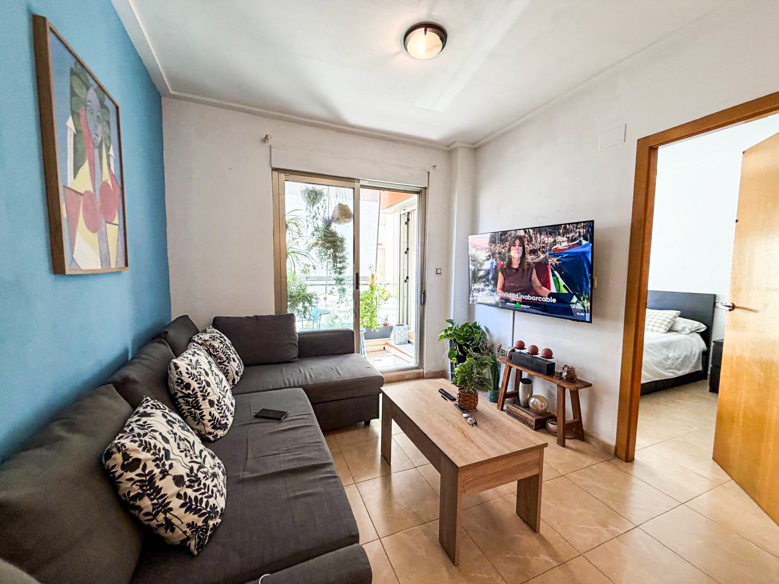 Garden in apartment for sale in Torrevieja