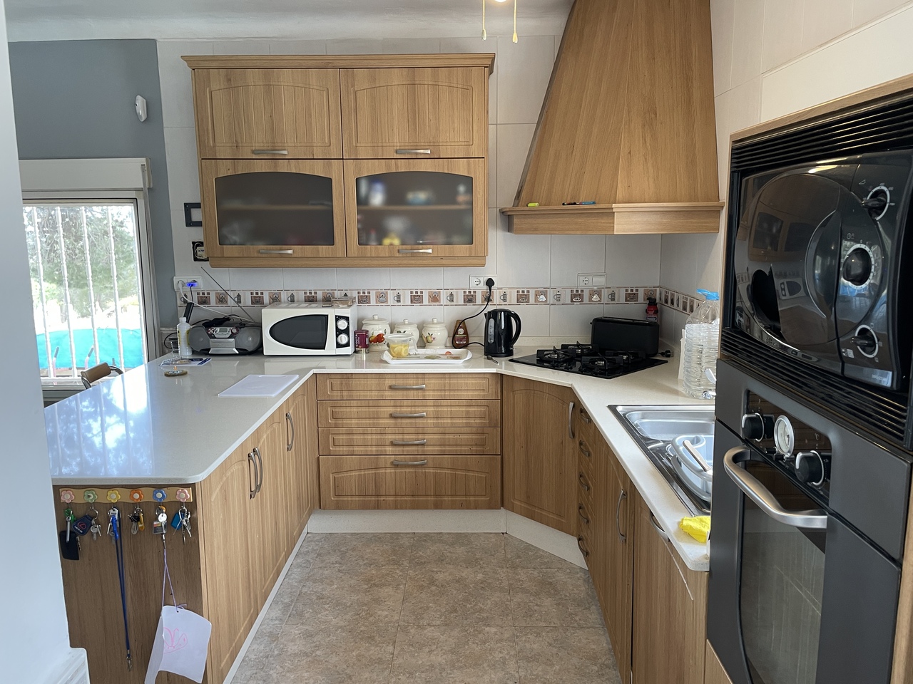 Pool area in villa for sale in Aledo