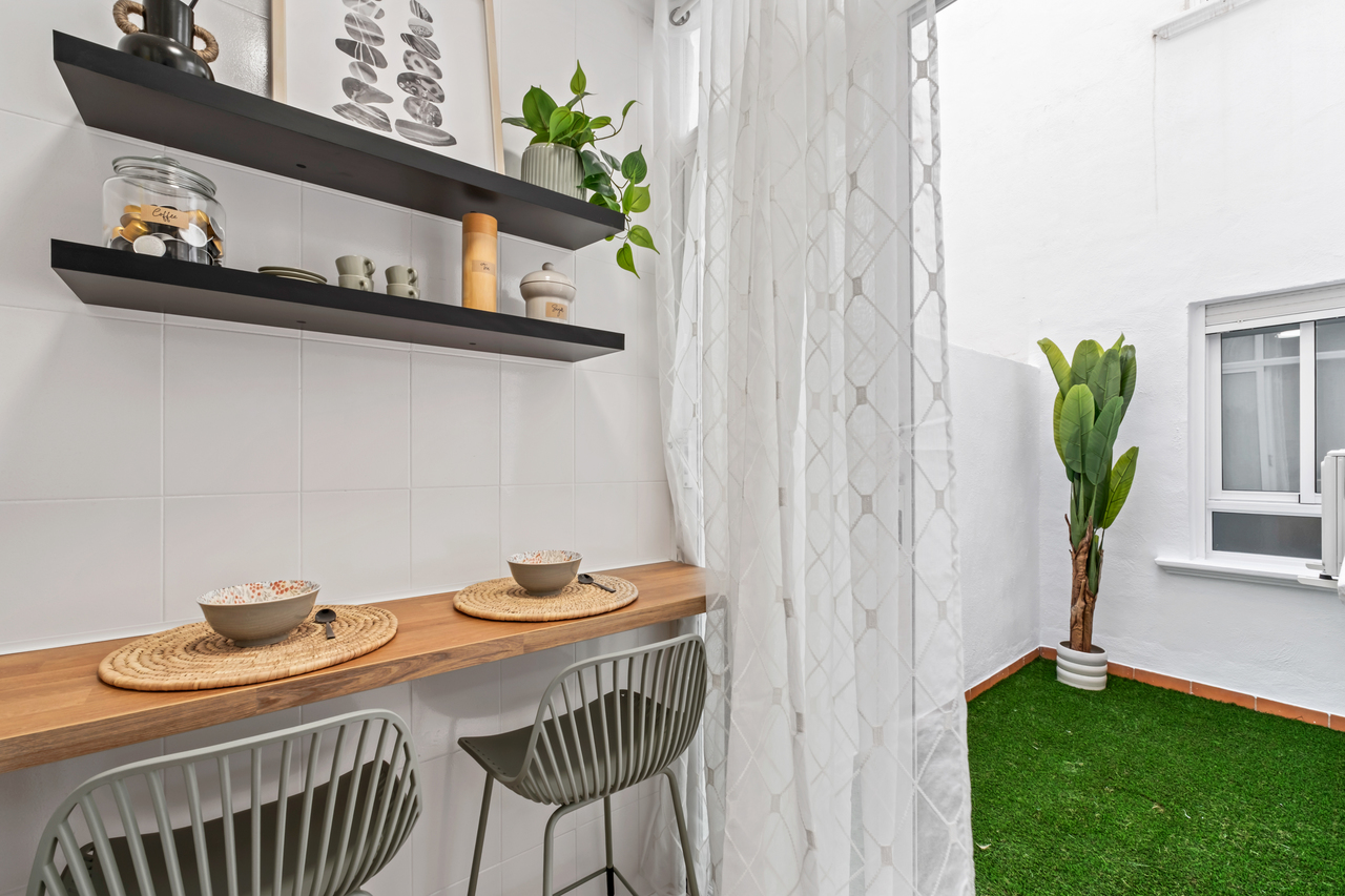 Living room in apartment for sale in Playa Flamenca