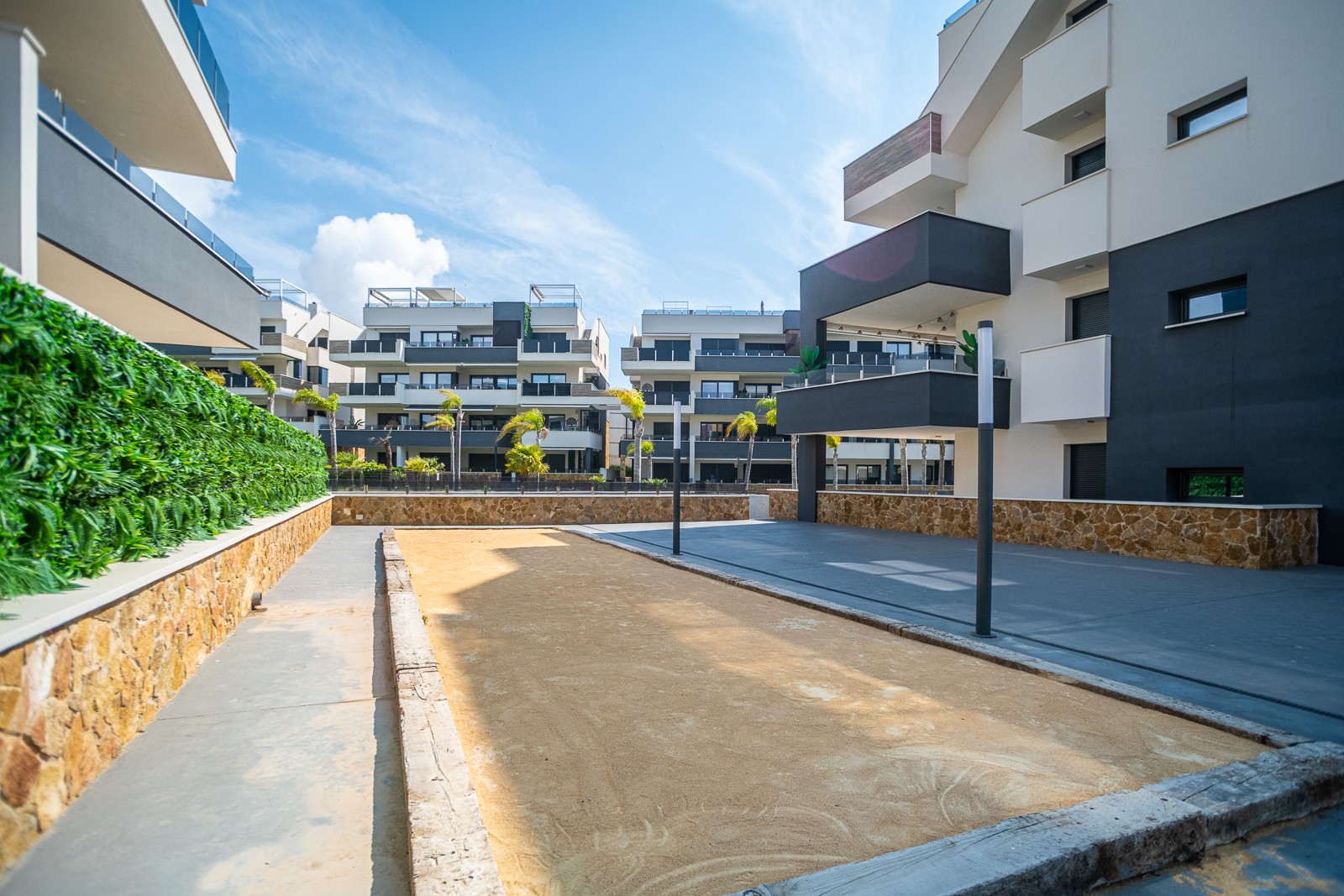 Living room in apartment for sale in Playa Flamenca