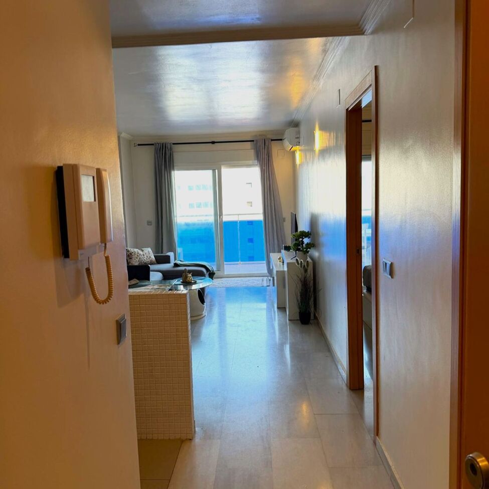 Pool area in apartment for sale in Villajoyosa