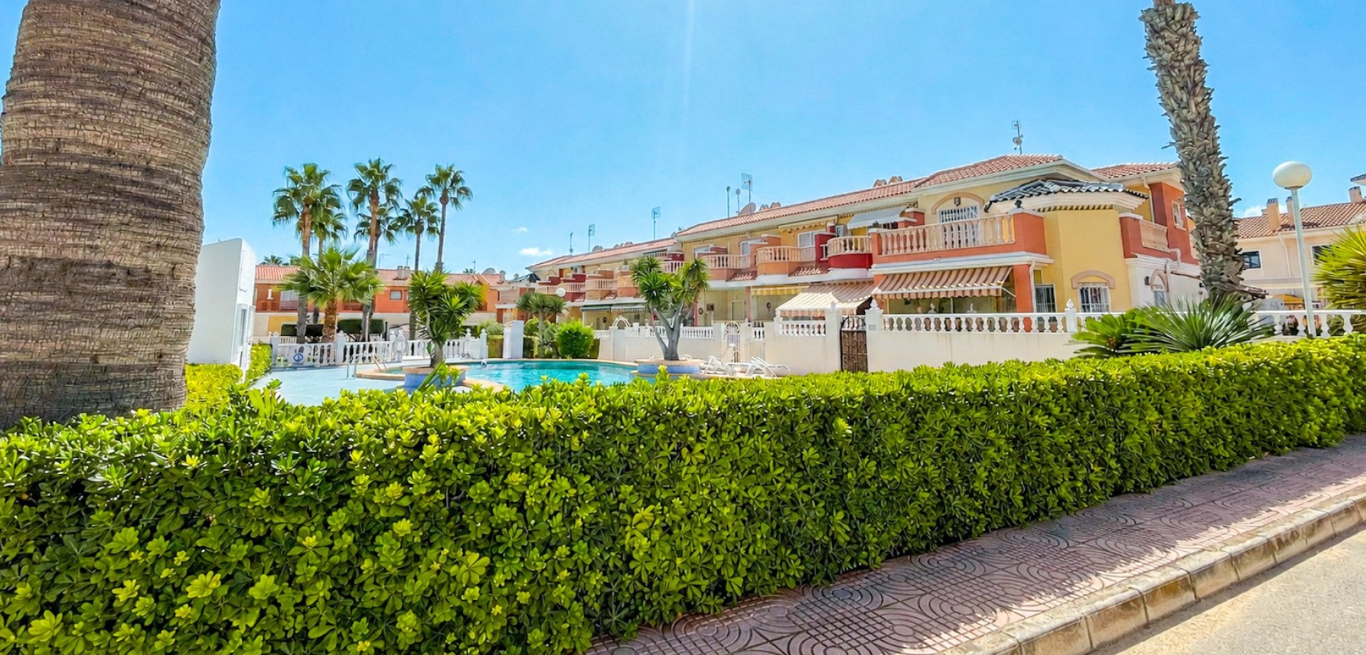 Pool area in terraced for sale in Ciudad Quesada