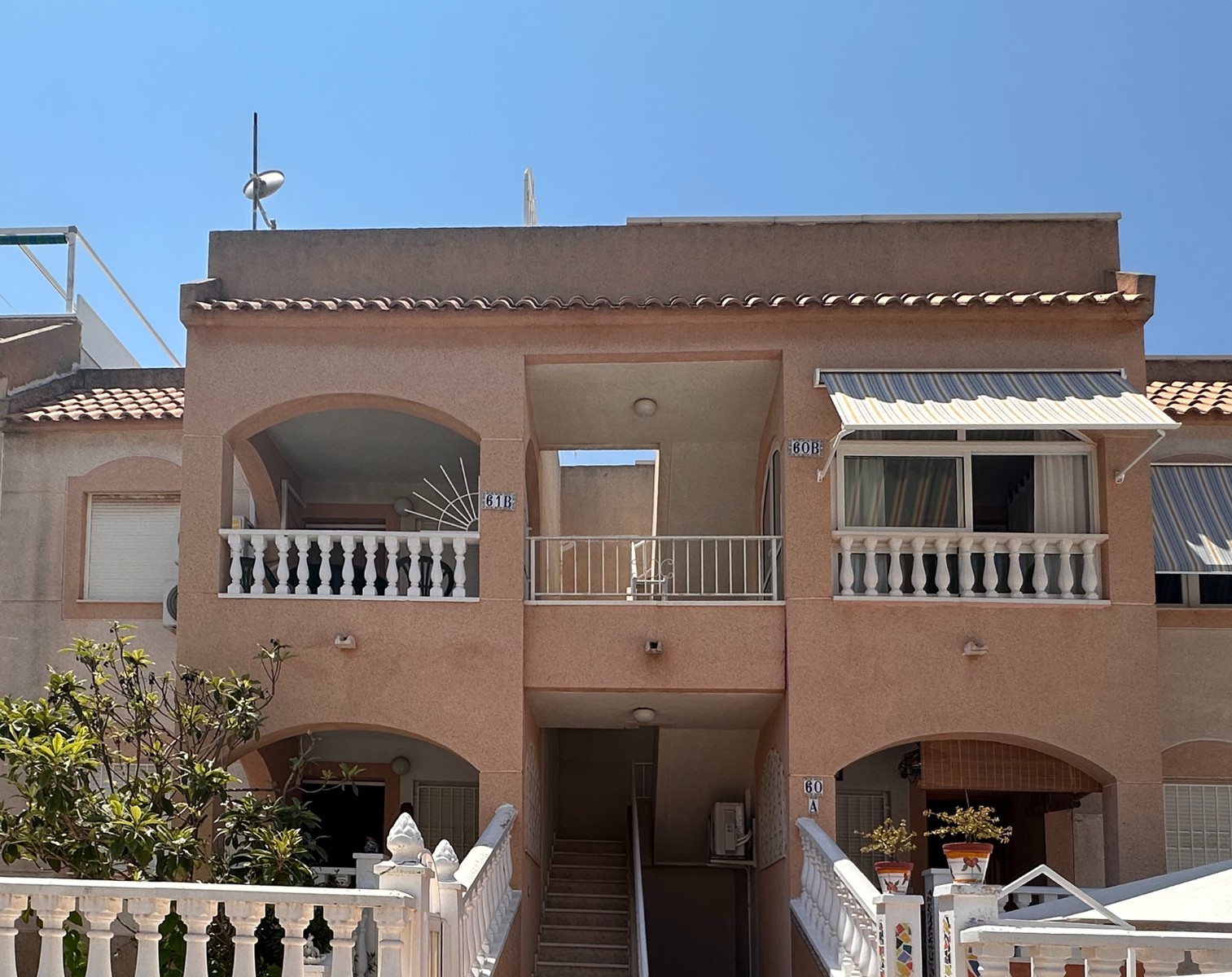 Exterior view in bungalow for sale in Torrevieja