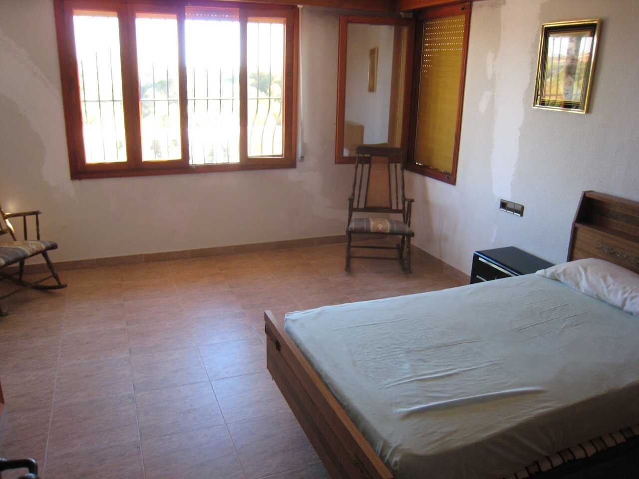 Master bedroom in villa for sale in Campoamor