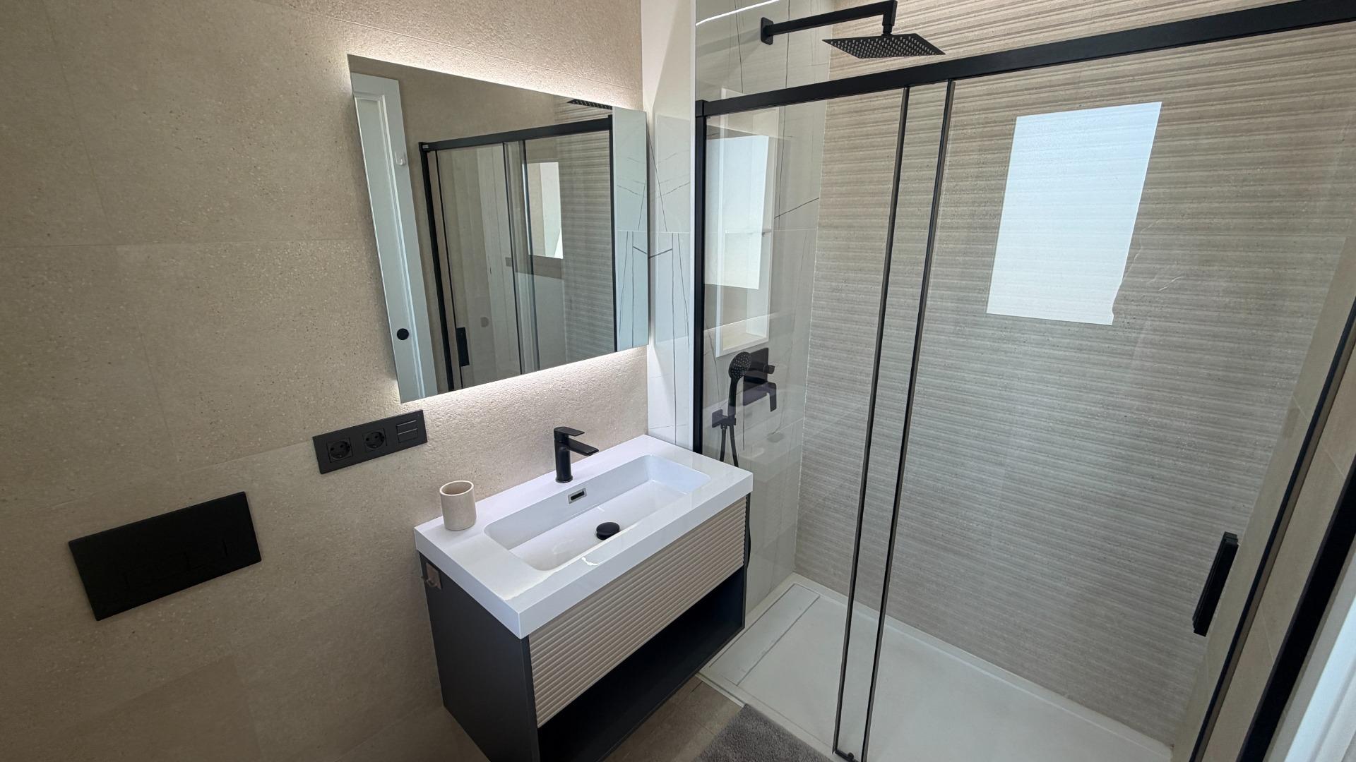 Pool area in apartment for sale in Los Alcazares