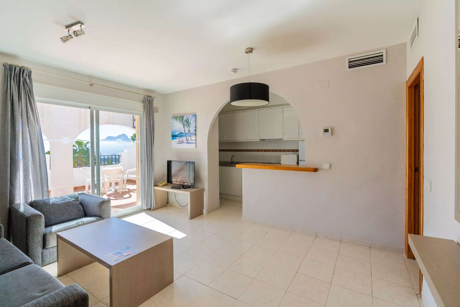 Terrace in bungalow for sale in Calpe