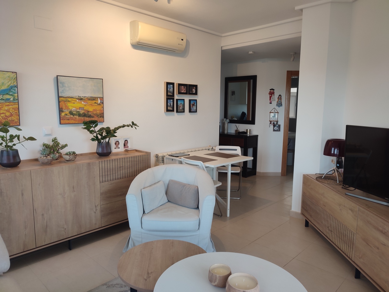 Exterior view in apartment for sale in Hacienda Riquelme Golf Resort