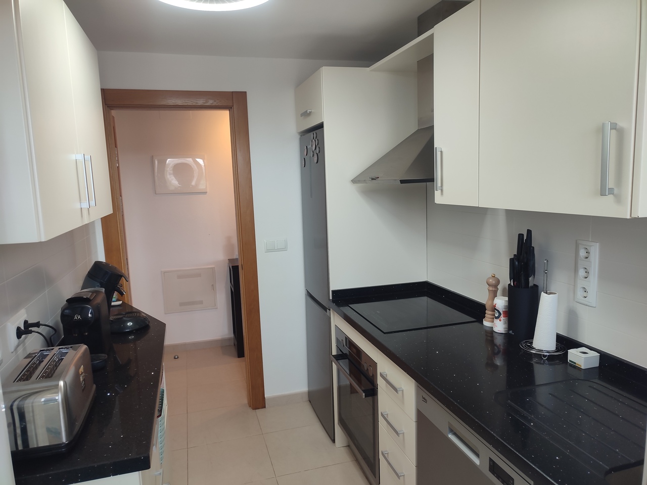 Kitchen in apartment for sale in Hacienda Riquelme Golf Resort