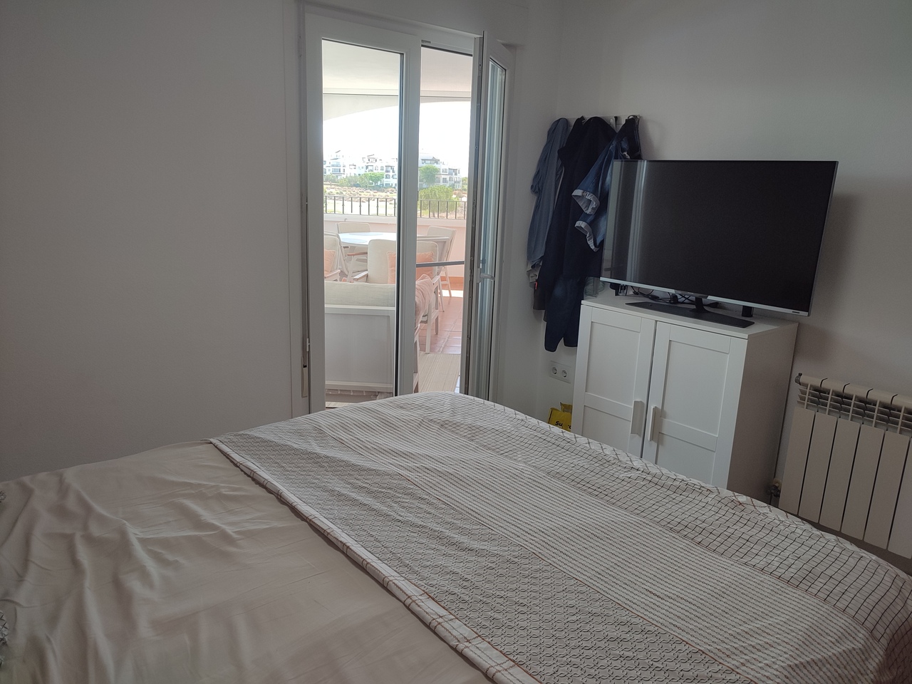 Pool area in apartment for sale in Hacienda Riquelme Golf Resort