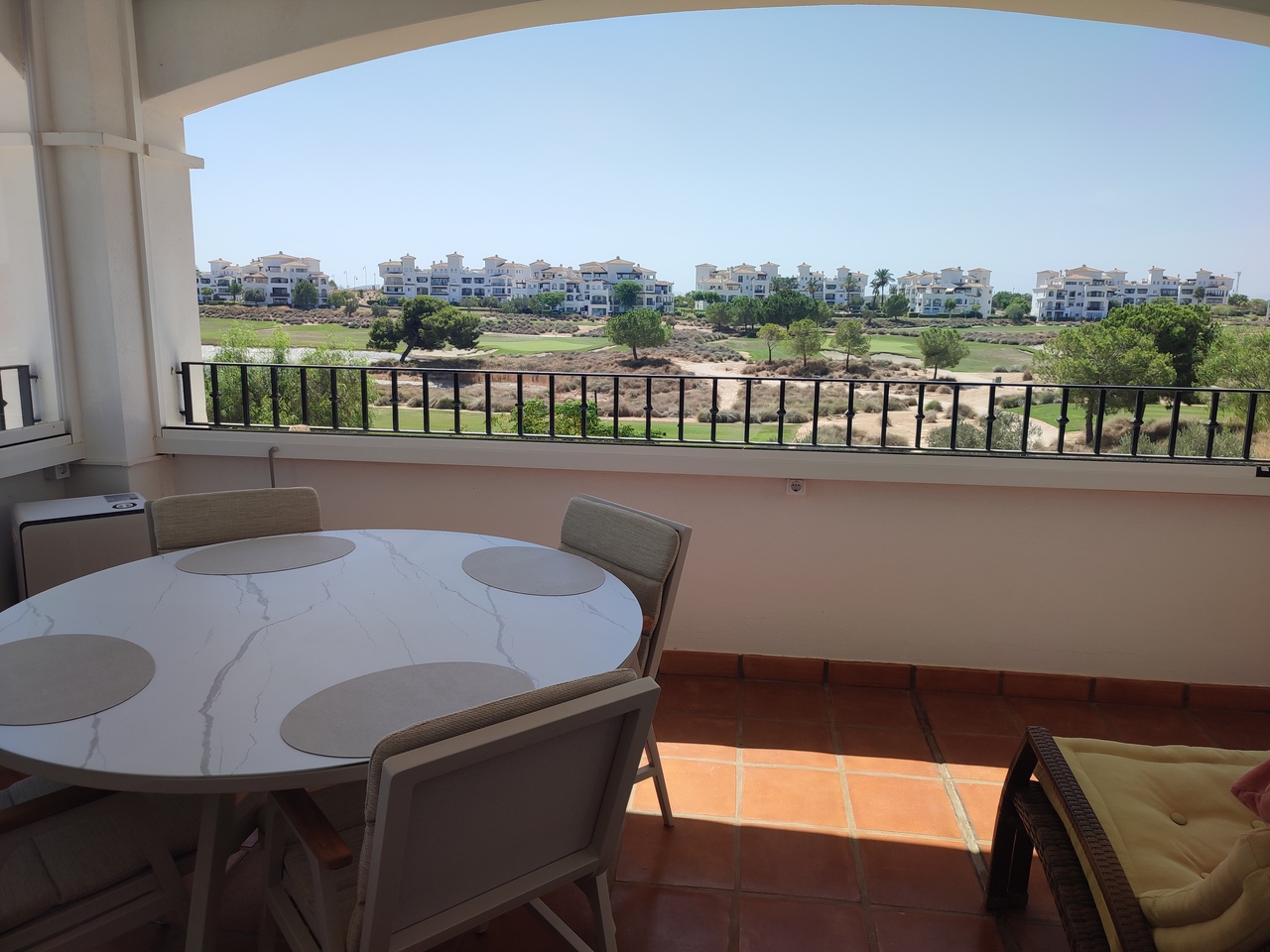 Bathroom in apartment for sale in Hacienda Riquelme Golf Resort