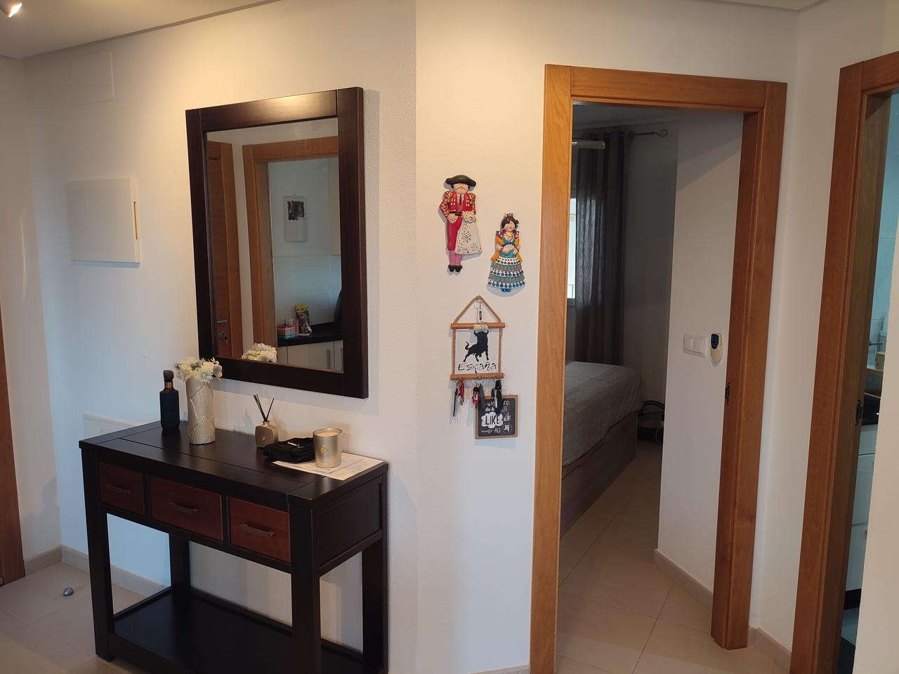 Garden in apartment for sale in Hacienda Riquelme Golf Resort