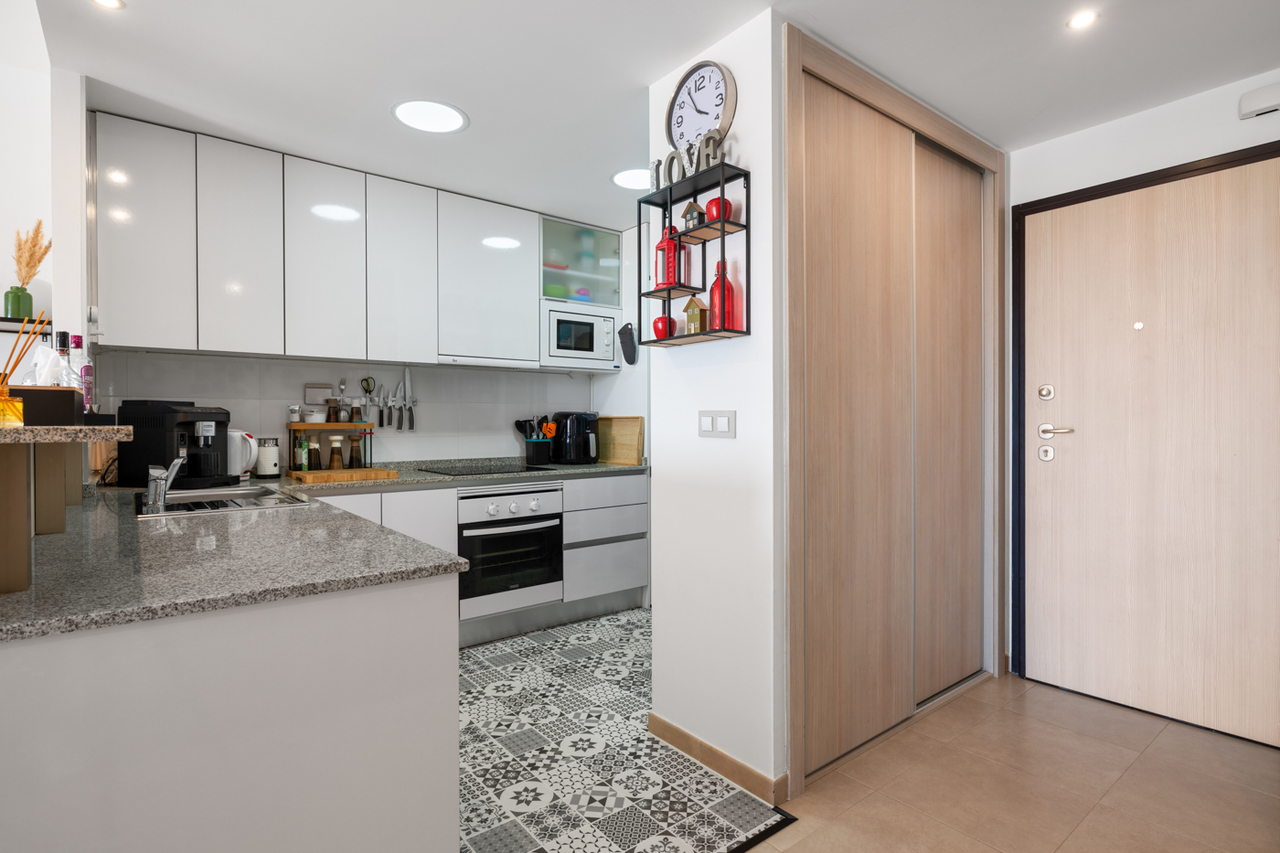 Bathroom in apartment for sale in Cabo Roig