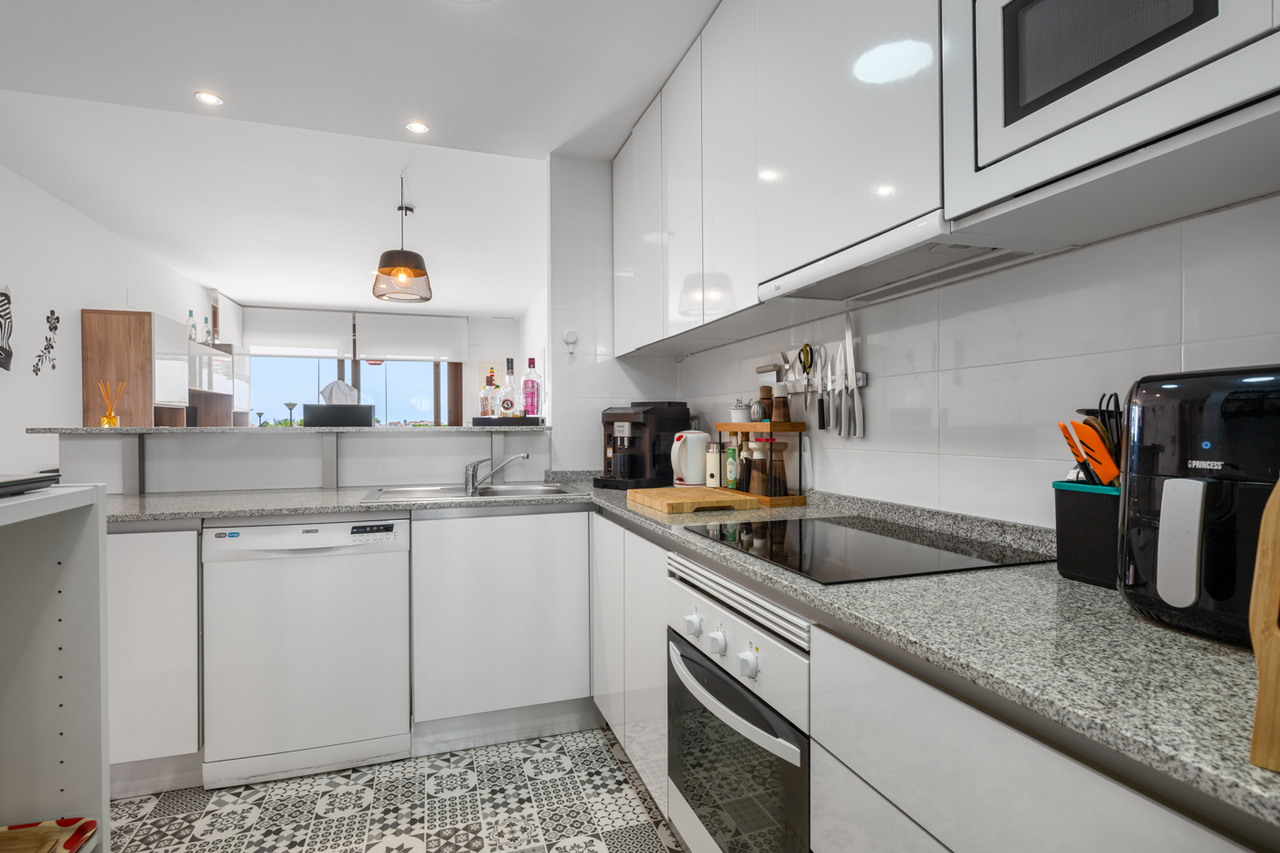 Terrace in apartment for sale in Cabo Roig