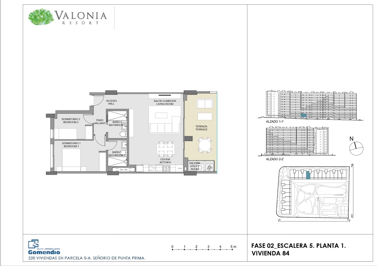 Kitchen in apartment for sale in Torrevieja