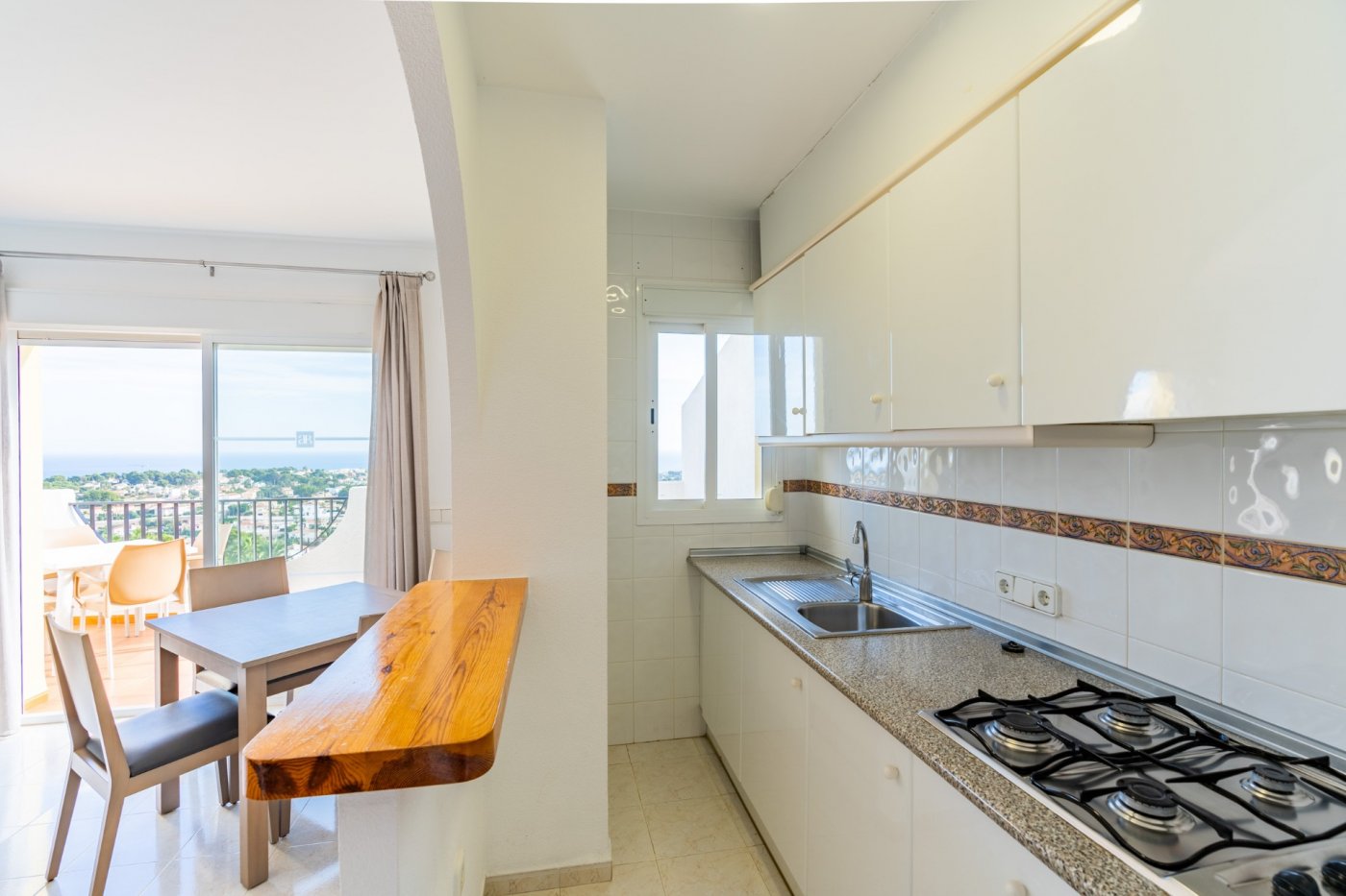 Garden in bungalow for sale in Calpe