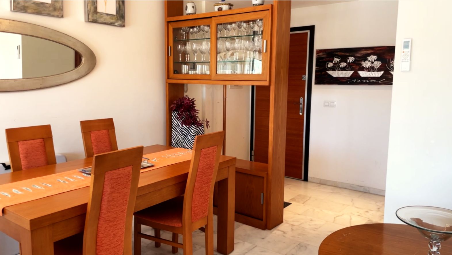 Master bedroom in penthouse for sale in Denia